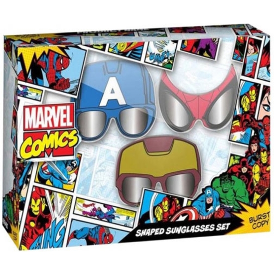 AVENGERS SET 3 GAFAS DE SOL 3D 37X30 image 0