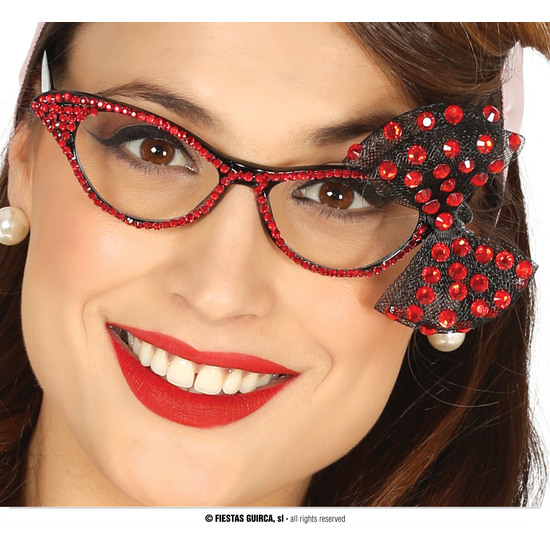 GAFAS CON LAZO ROJO image 0