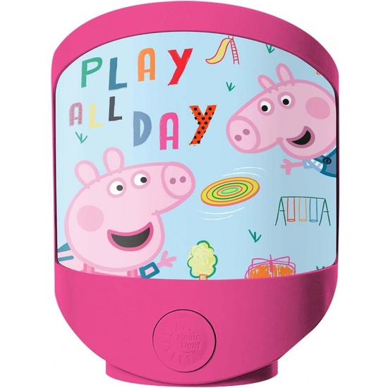 PEPPA PIG LÁMPARA QUITAMIEDOS NOCHE23X15 image 1