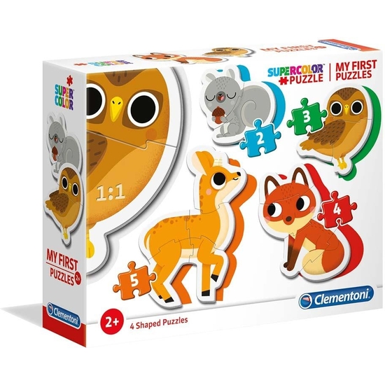 MY FIRST PUZZLE PROGRESIVO ANIMALES image 0