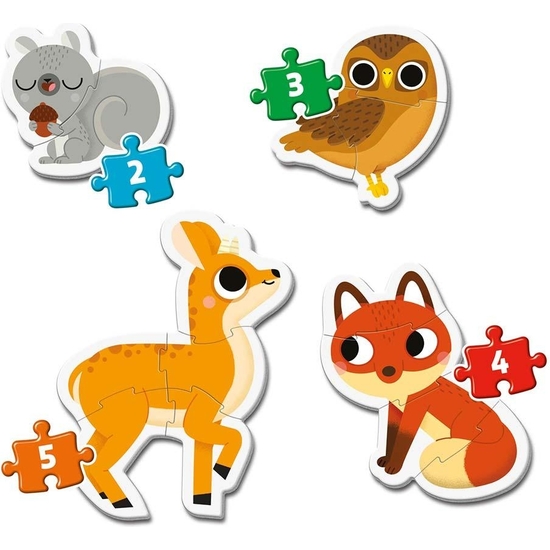 MY FIRST PUZZLE PROGRESIVO ANIMALES image 1