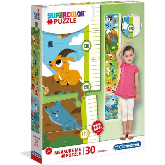 PUZZLE METRO ANIMALES 30 PZAS image 0