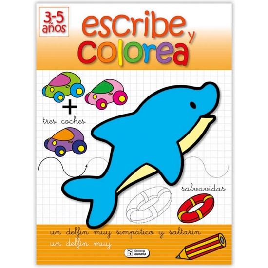 LIBRO ESCRIBE Y COLOREA 28X21 - 4 MODELOS SURTIDOS image 3