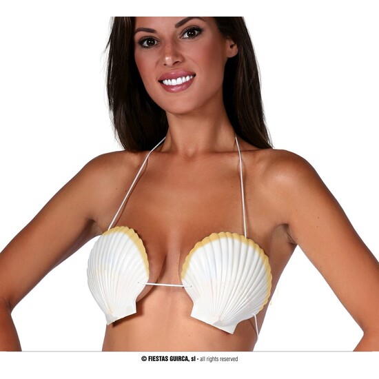 SUJETADOR SIRENA CONCHAS  image 0