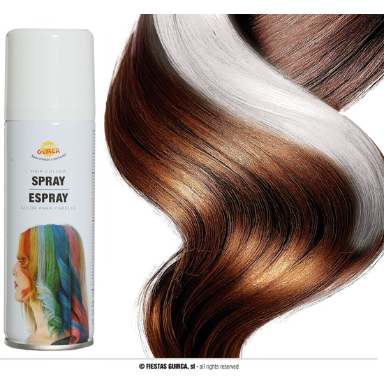 BOTE SPRAY PELO BLANCO 125 ML  image 0