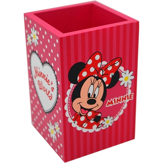 MINNIE CUBILETE MADERA 11X7X7 image 0