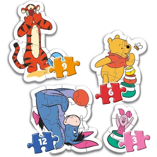 WINNIE THE POOH MI PRIMER PUZZLE3-6-9-12 image 1