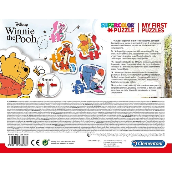 WINNIE THE POOH MI PRIMER PUZZLE3-6-9-12 image 2