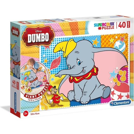 DUMBO PUZZLE SUELO 40 PIEZAS image 0