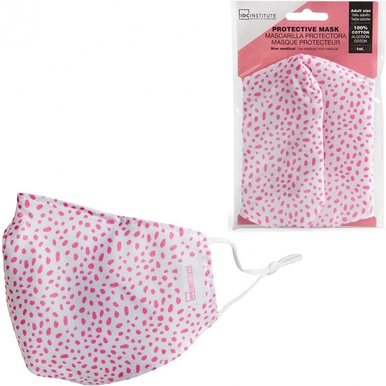 MASCARILLA LAVABLE ADULTO BLANCA/ROSA image 0