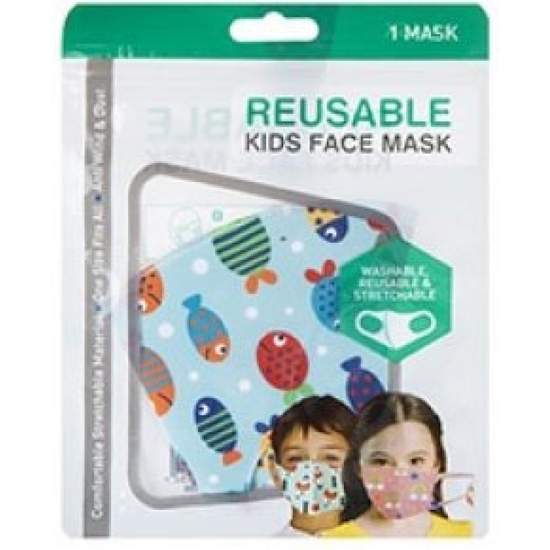 MASCARILLA INFANTIL ESTAMPADA 21X16-5MOD image 1
