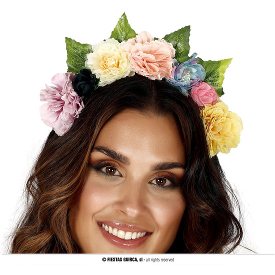 DIADEMA FLORES MULTICOLOR  image 0