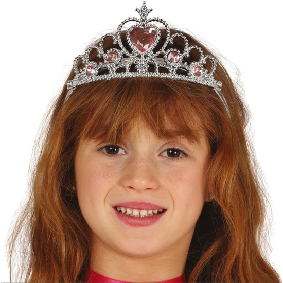 CORONA PRINCESA PLATEADA image 1