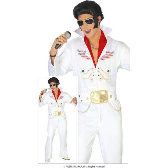 DISFRAZ ADULTO REY DEL ROCK TALLA 48-50 image 0