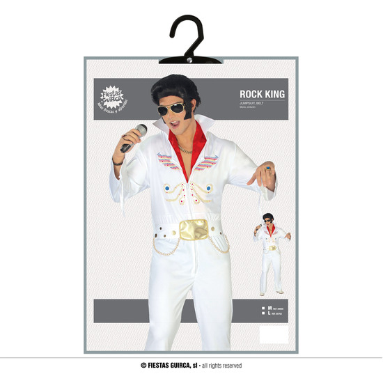 DISFRAZ ADULTO REY DEL ROCK TALLA 48-50 image 4