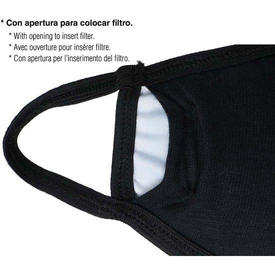 MASCARILLA TELA ADULTO FUCK CORONAVIRUS image 1