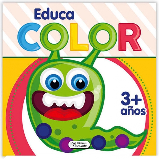 LIBRO COLOREAR EDUCATIVO 84 PÁGINAS 2 MODELOS image 1