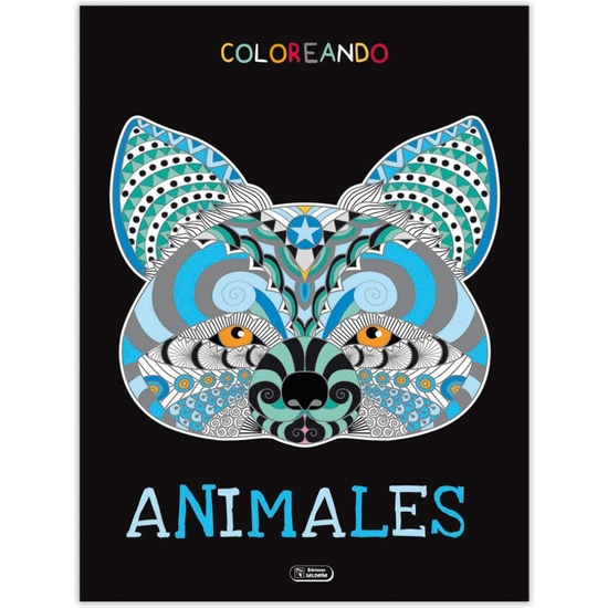 LIBRO COLOREAR ANIMALES 72 PÁGINAS 21X27 - 2MODELOS image 1