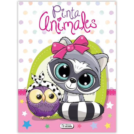 CUADERNO COLOREABLE ANIMALES 6 PÁGINAS 21X26 - 4 MODELOS image 2