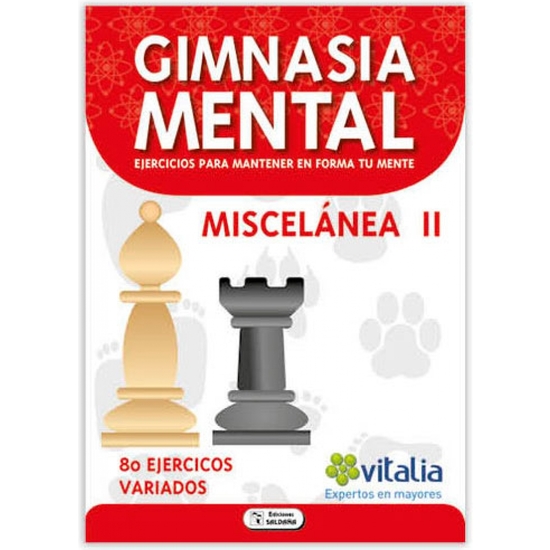 LIBRO GIMNASIA MENTAL 80 PÁGINAS 8 MODELOS image 2