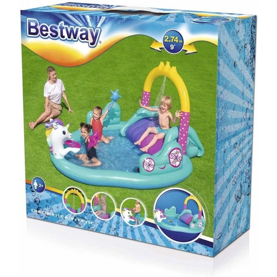 PISCINA BESWAY HINCH.UNICORNI274X198X137 image 2