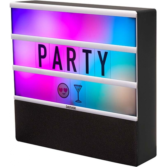 ALTAVOZ BLUETOOTH PANEL LUMINOSO LETRAS image 0