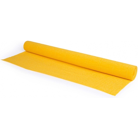 ROLLO PAPEL PINOCHO DISFRAZ 2,5X0,50 AMARILLO image 0