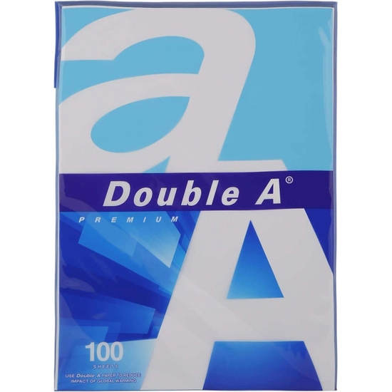 PAQUETE 100 HOJAS PAPEL A4 DOUBLE 80 GR. PREMIUM image 1