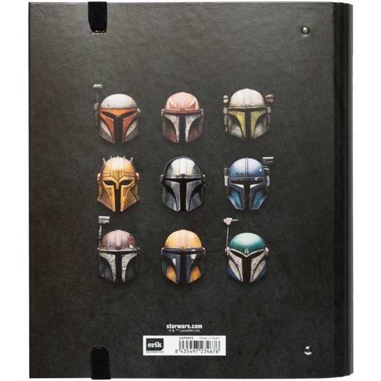 MANDALORIAN CARPETA 4ANILL.PREMIUM 26X32 image 2