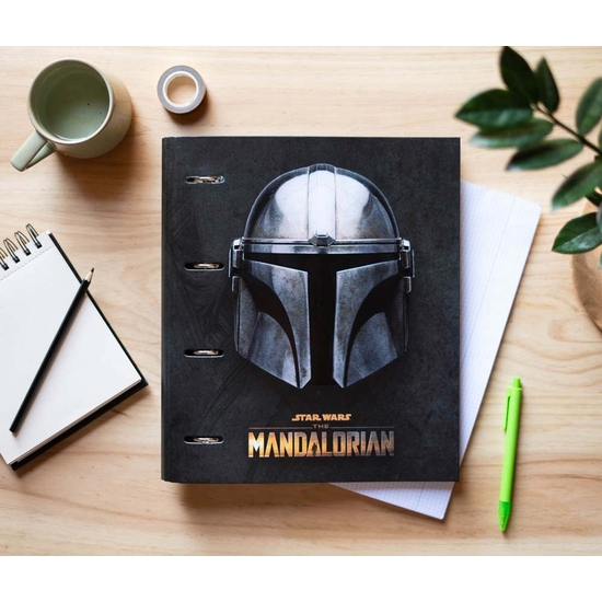 MANDALORIAN CARPETA 4ANILL.PREMIUM 26X32 image 3