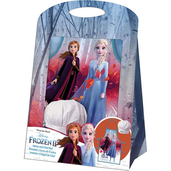 FROZEN SET REGALO DELANTAL+GORRO CHEF image 1