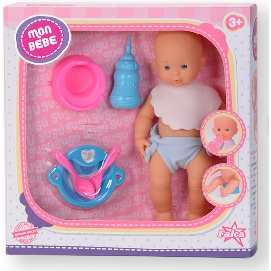 MUÑECO BEBÉ 35 CM COMIDITAS Y HACE PIPÍ image 1