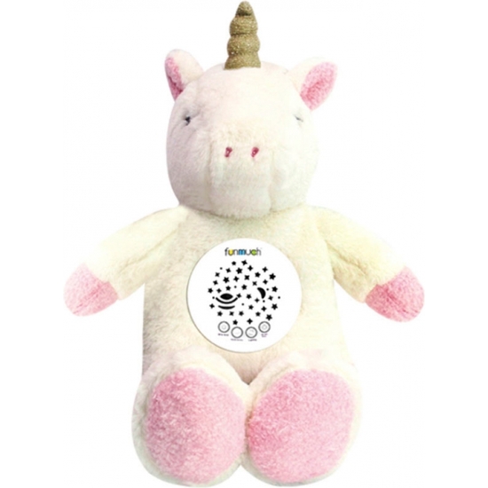 PELUCHE UNICORNIO PANTALLA LUZ-MÚSICA28C image 0