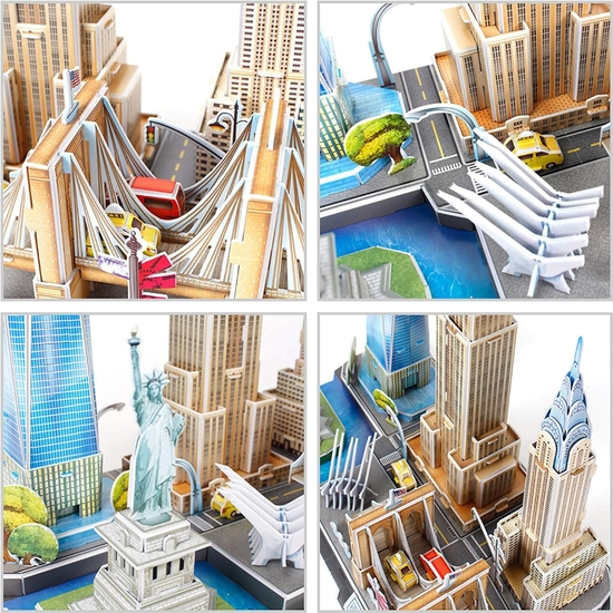 PUZZLE 3D CITY LINE NEW YORK 123 PIEZAS image 2