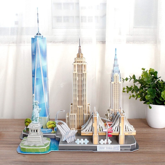 PUZZLE 3D CITY LINE NEW YORK 123 PIEZAS image 3