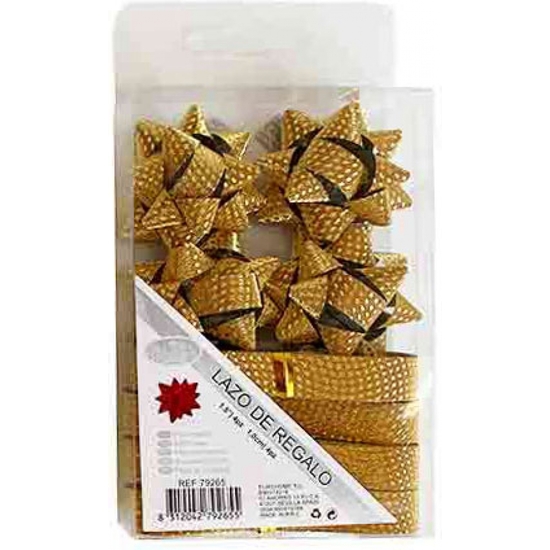 SET4 MOÑAS+3CINTAS METALIZADO-3COL.10X7 image 2