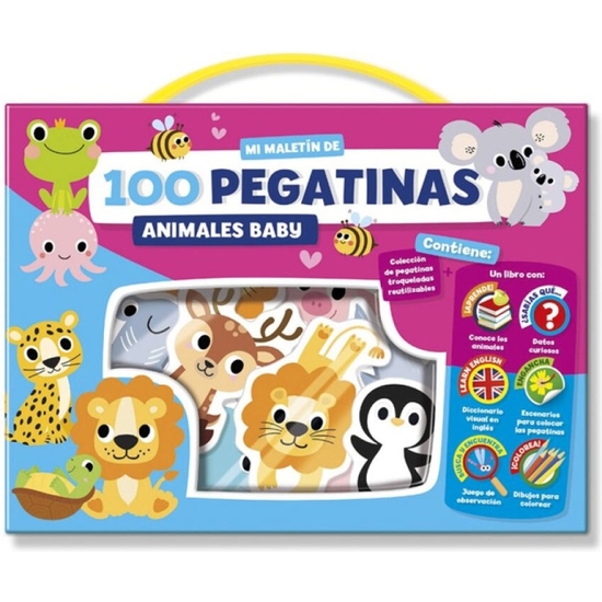 MALETÍN PEGATINAS ACTIVIDADES ANIMALES BABY image 0