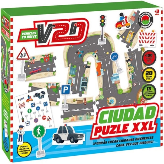 PUZZLE CIRCUITO CARRETERA 50 PZAS.  image 0