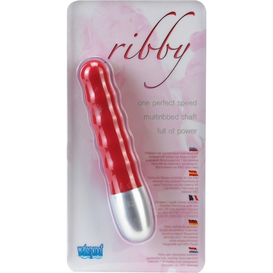 DISCRETION VIBE RIBBED RED image 1