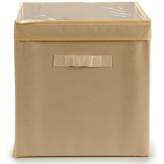 CAJA ALMACENAJE PLEGABLE LONA 31X31X31 - 3 COLORES image 2