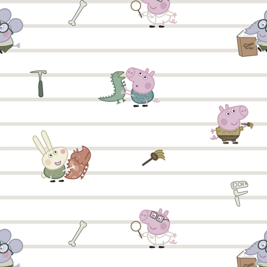 JUEGO DE SÁBANAS 100% ALGODÓN PEPPA PIG PEPPA HISTORIANS 105 (175X270 CM) image 3