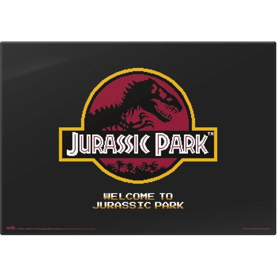 JURASSIC PARK VADE ESCRITORIO PLÁSTICO 50X35 image 0