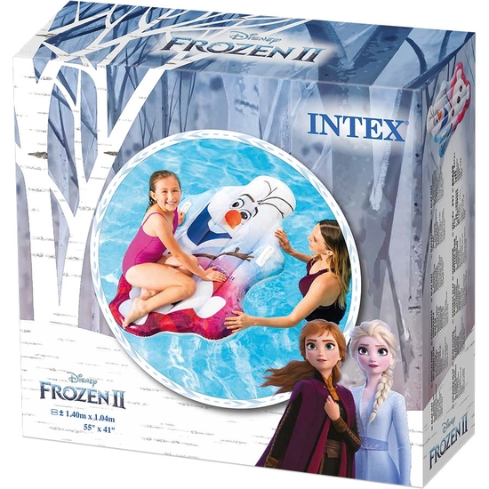 FROZEN-OLAF COLCHONETA HINCHABLE INTEX image 1
