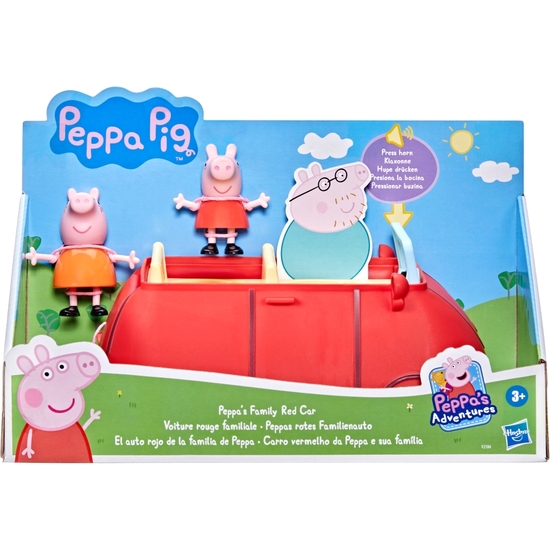 PEPPA PIG EL AUTO ROJO DE LA FAMILIA image 0