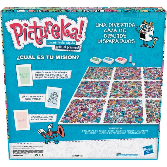 HASBRO JUEGOS PICTUREKA +6 image 3