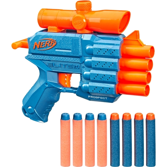 NERF ELITE PROSPECT PISTOLA LANZADARDOS image 1