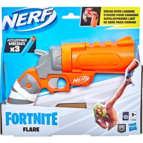NERF FORNITE FLARE PISTOLA LANZADARDIOS image 0