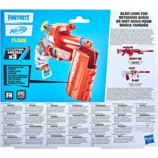 NERF FORNITE FLARE PISTOLA LANZADARDIOS image 3