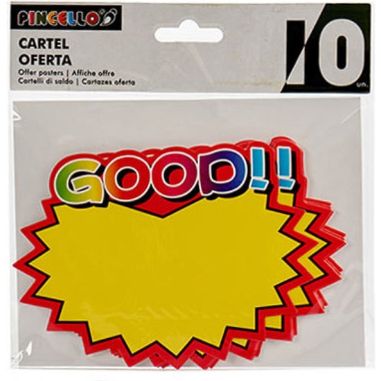 BOLSA 10 LETREROS PARA TIENDAS10X14 - 4 MODELOS image 3