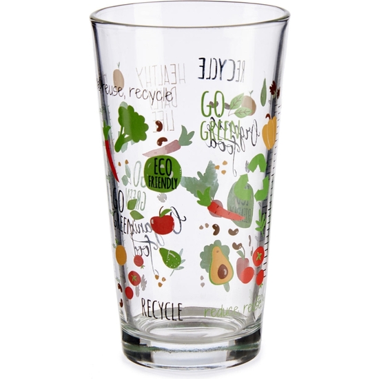 VASO MEDIDOR CRISTAL ORGANIC 456 ML 15X8 image 3